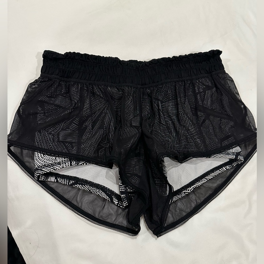 Lululemon short with spandex underneath